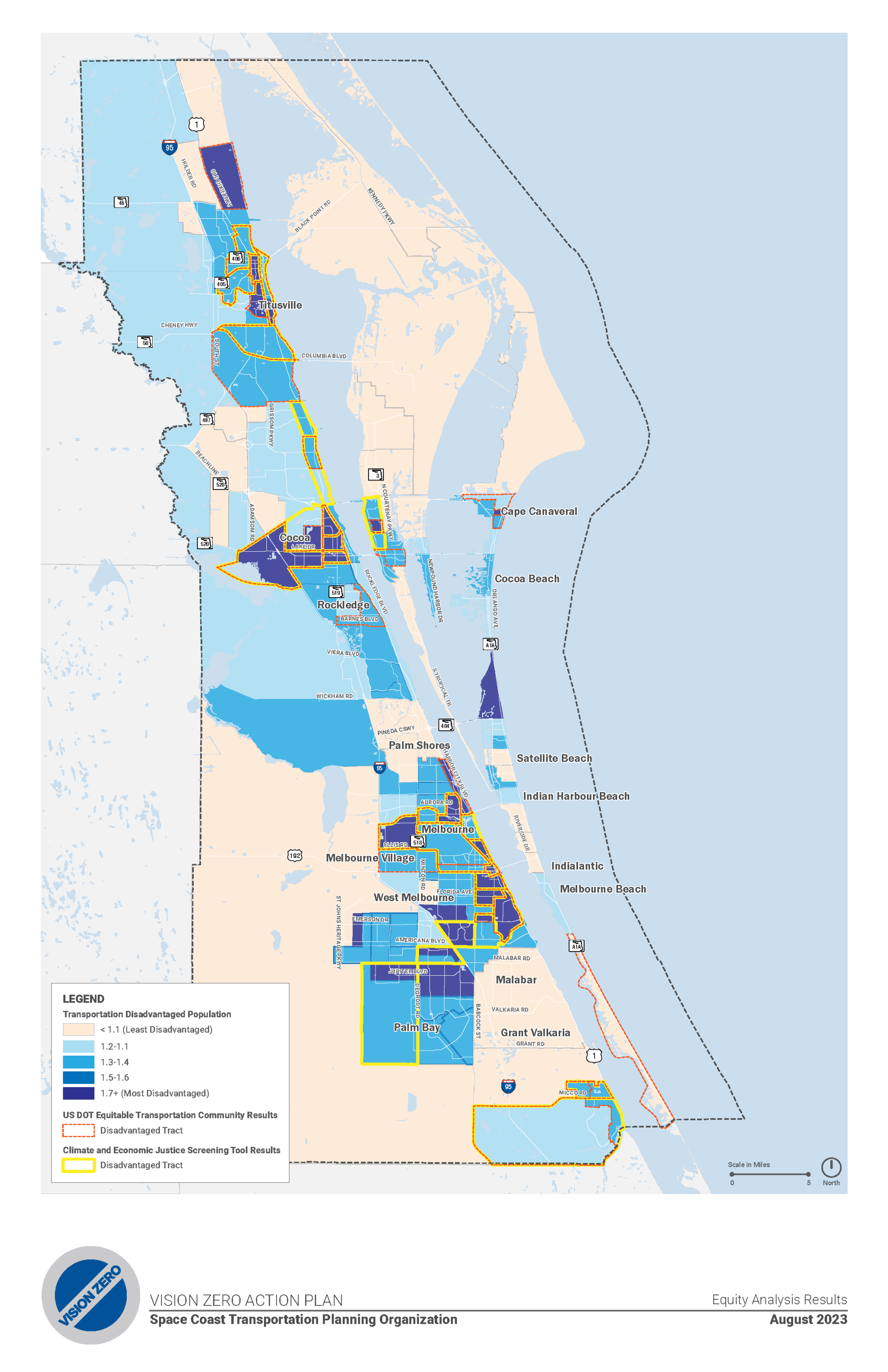 SCTPO Vision Zero Action Plan Equity Analysis Results - August 2023