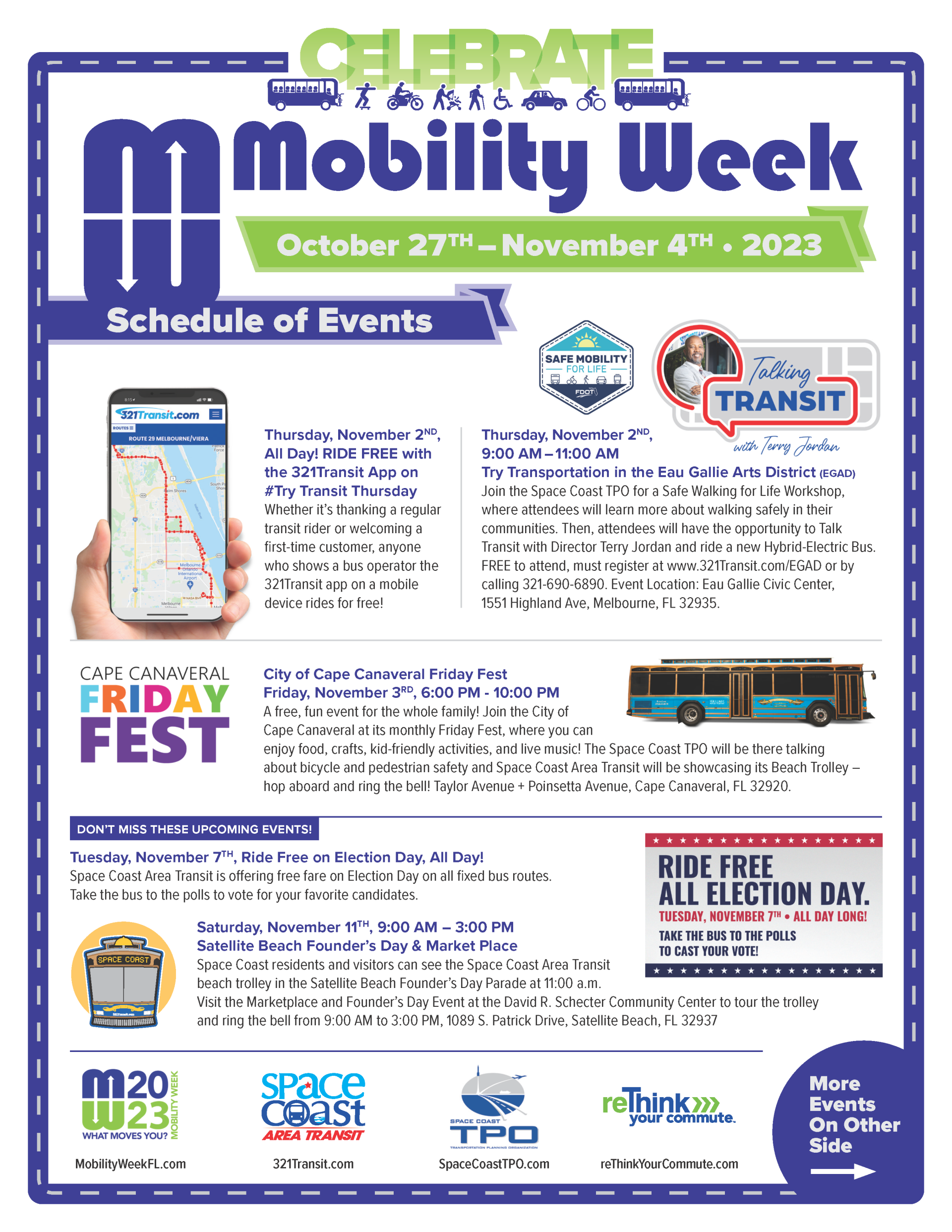 2023 List of Mobility Week Events