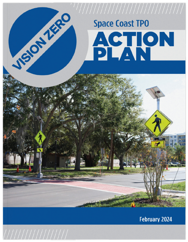 Front Cover of 2024 Vision Zero Action Plan