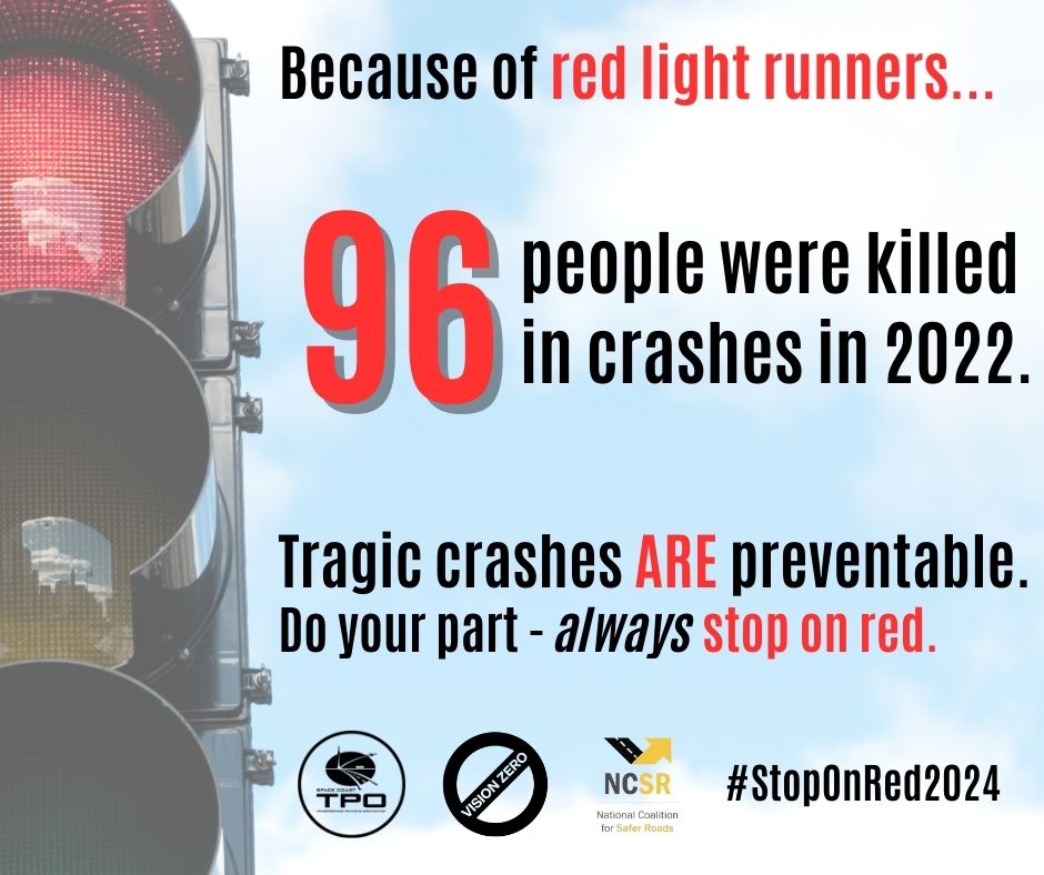 2024 Stop on Red Week Fatalities Graphic