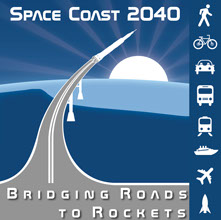 Space Coast bridge logo